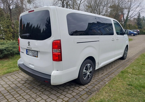 Peugeot Traveller cena 72900 przebieg: 156000, rok produkcji 2017 z Józefów małe 436